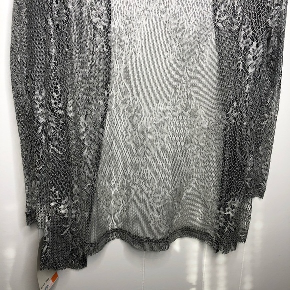 NWT Helene Blake open front lace cardigan. Size 14 - Picture 6 of 7